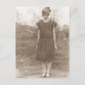 Vintag Halloween Postkarte (Vorderseite)