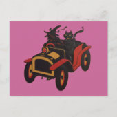 Vintag Halloween Postkarte (Vorderseite)