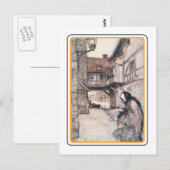 Vintag Halloween Postkarte (Vorne/Hinten)