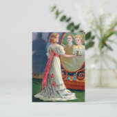 Vintag Halloween Postkarte (Stehend Vorderseite)