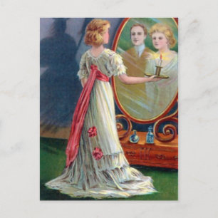 Vintag Halloween Postkarte