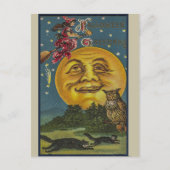 Vintag Halloween Postkarte (Vorderseite)