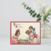 Vintag Halloween Postkarte (Stehend Vorderseite)