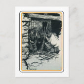 Vintag Halloween Postkarte (Vorderseite)