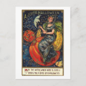 Vintag Halloween Postkarte (Vorderseite)