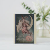 Vintag Halloween Postkarte (Stehend Vorderseite)