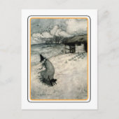 Vintag Halloween Postkarte (Vorderseite)