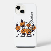 Vintag Halloween Pumpkin iPhone Hülle (Rückseite)