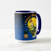 Vintag Halloween Tasse (VorderseiteRechts)