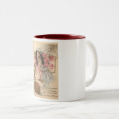 Vintag Halloween Zweifarbige Tasse (VorderseiteRechts)