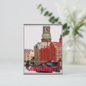 Vintag Hamburg, Text Postkarte bearbeiten (Stehend Vorderseite)