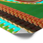 VINTAG handgefertigte KARUNA Reiki Master Symbols Poster (Ecke)