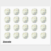 Vintag Hanky Stickers (Blatt)