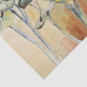 Vintag Hannah Overbeck Jugendstil-Gelbe Blumen Seidenpapier (Ausschnitt)