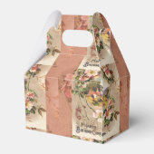 Vintag Happy Birthday Card Artwork Geschenkschachtel (Rückseite)