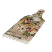 Vintag Happy Birthday Card Artwork Schneidebrett (Ecke)