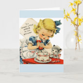 Vintag - Happy Birthday to a Sweet Niece, Karte (Gelbe Blume)