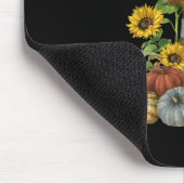Vintag Happy Fall Y'all Scarecrow Erntedank Ha Mousepad (Ecke)