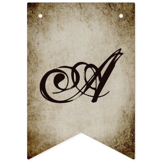 Vintag Happy Halloween Bunt Flag Banner (Zweite Fahne)