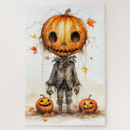 Vintag Happy Halloween Fiend Puzzle