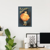 Vintag Happy Halloween von Ellen Clapsaddle Poster (Heimbüro)