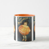 Vintag Happy Halloween von Ellen Clapsaddle Tasse (Zentrum)