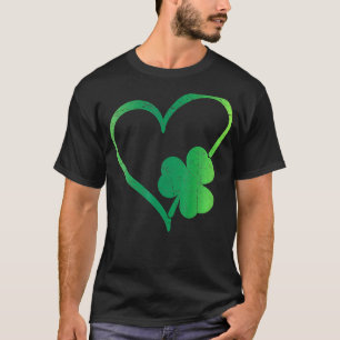 Vintag Happy St Patrick's Day Irish Lucky Shamroc T-Shirt