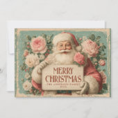 Vintag Happy Weihnachten (Vorderseite)