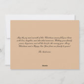 Vintag Happy Weihnachten (Rückseite)