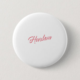 Vintag Harlem Button