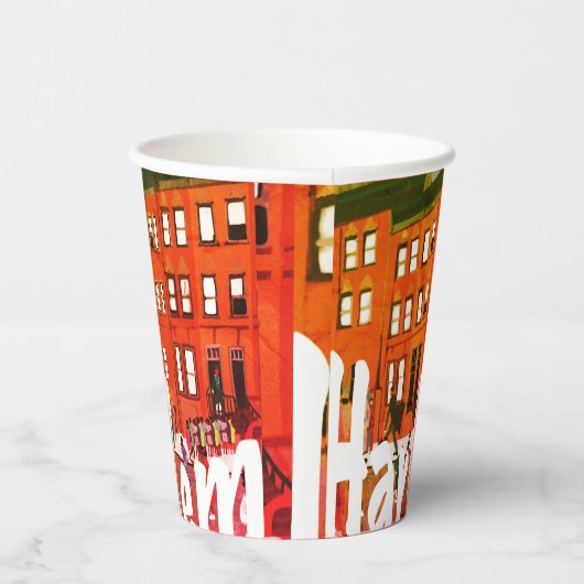 Vintag Harlem Cup Pappbecher (Rechts)