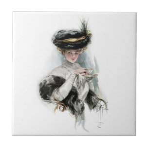 Vintag Harrison Fisher Fliese