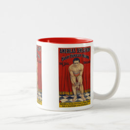 Vintag Harry Handcuff Houdini - The Jail Breaker Zweifarbige Tasse