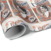 Vintag Harry Houdini Geschenkpapier (Rolleneckpunkt)
