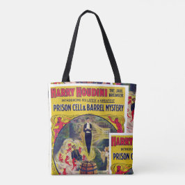 Vintag Harry Houdini Prison Cell & Barrel Mystery Tasche