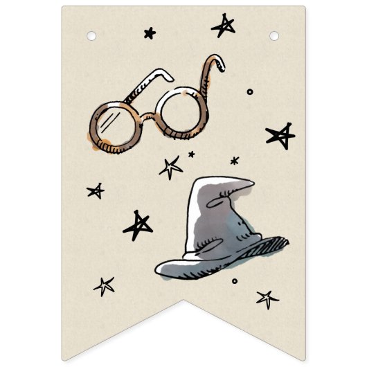 Vintag Harry Potter erster Geburtstag Wimpelkette (Erste Fahne)