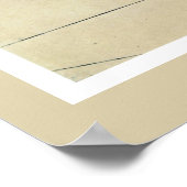 Vintag Harunobu Plum Blossom Japanisch Poster (Ecke)