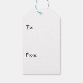 Vintag Harvard Uni Girl Geschenkanhänger (Rückseite)