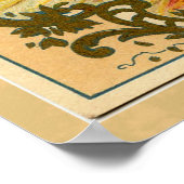 Vintag Harvest Girl Poster (Ecke)