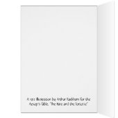 Vintag - Hasen und Schildkröte, (Innen (Links))