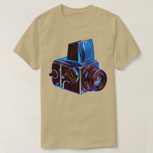 Vintag Hasselblad Classic Camera T-Shirt (Design vorne)