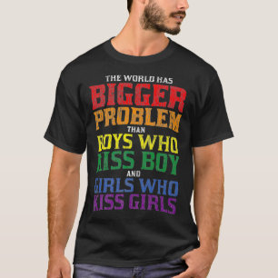 Vintag hat die Welt einen größeren Stolz auf ihr P T-Shirt