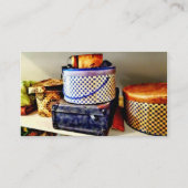 Vintag-Hat-Felder Visitenkarte (Rückseite)