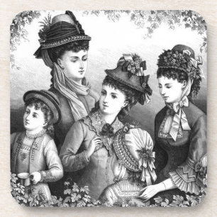 Vintag Hats Cork Untersetzer