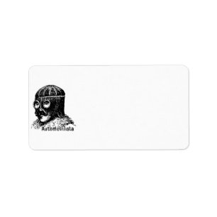 Vintag Hats-Label Adressaufkleber