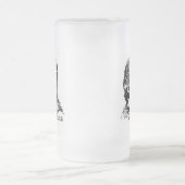 Vintag Hats Mattierte Tasse (Mittel)