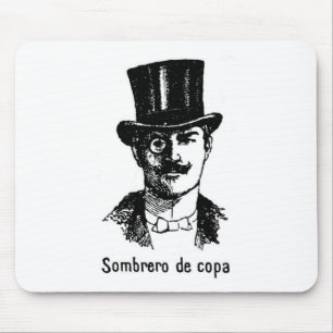 Vintag Hats Mouse Pad Mousepad