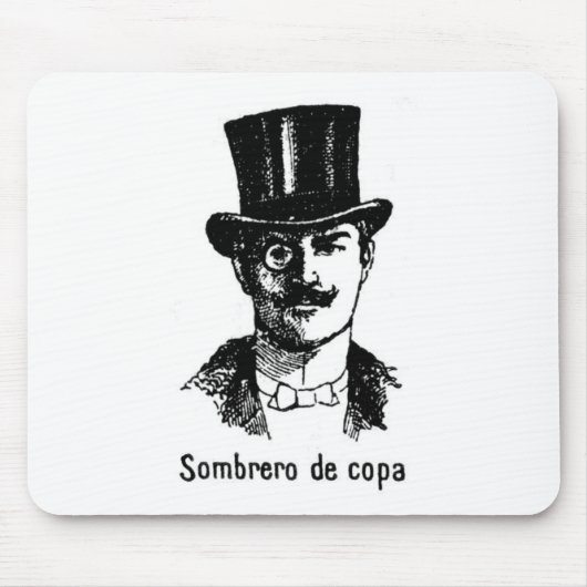 Vintag Hats Mouse Pad Mousepad (Vorne)