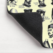 Vintag Hats Mouse Pad Mousepad (Ecke)