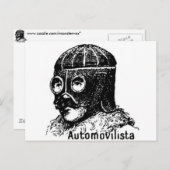 Vintag Hats Postkarte (Vorne/Hinten)